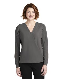 Port Authority® Ladies Wrap Blouse