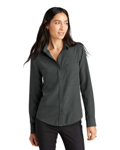 Mercer+Mettle™ Women's Stretch Crepe Long Sleeve Camp MM2013