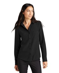 Mercer+Mettle™ Women's Stretch Crepe Long Sleeve Camp MM2013