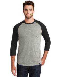 New Era® Heritage Blend 3/4-Sleeve Baseball Raglan Tee