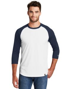 New Era® Heritage Blend 3/4-Sleeve Baseball Raglan Tee