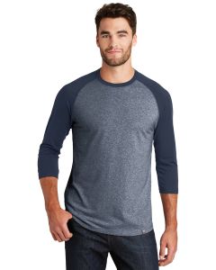 New Era® Heritage Blend 3/4-Sleeve Baseball Raglan Tee