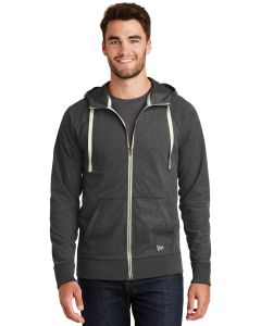 New Era® Sueded Cotton Blend Full-Zip Hoodie