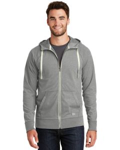 New Era® Sueded Cotton Blend Full-Zip Hoodie