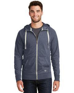 New Era® Sueded Cotton Blend Full-Zip Hoodie