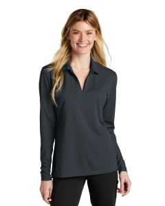 Nike® Ladies Dri-FIT Micro Pique 2.0 Long Sleeve Polo