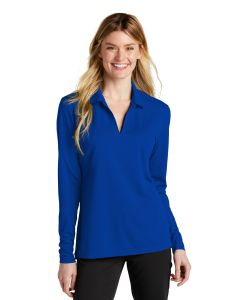 Nike® Ladies Dri-FIT Micro Pique 2.0 Long Sleeve Polo