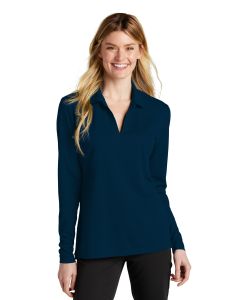 Nike® Ladies Dri-FIT Micro Pique 2.0 Long Sleeve Polo