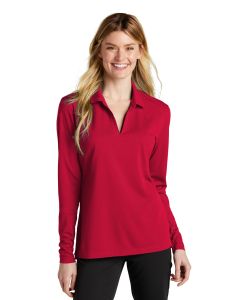 Nike® Ladies Dri-FIT Micro Pique 2.0 Long Sleeve Polo