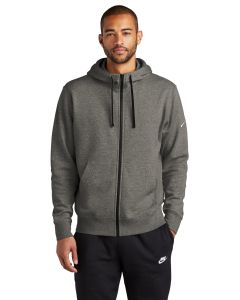 Nike® Club Fleece Sleeve Swoosh Full-Zip Hoodie