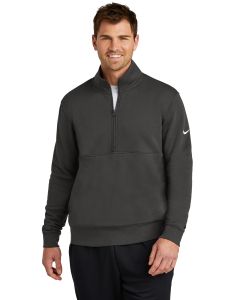 Nike® Club Fleece Sleeve Swoosh 1/2-Zip