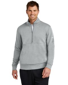 Nike® Club Fleece Sleeve Swoosh 1/2-Zip