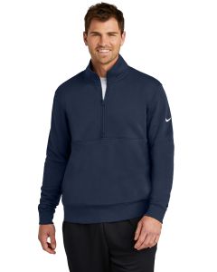 Nike® Club Fleece Sleeve Swoosh 1/2-Zip