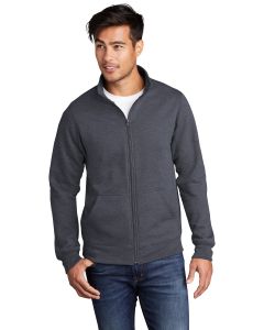 Port & Company® Core Fleece Cadet Full-Zip Sweatshirt