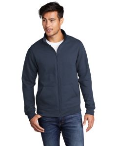 Port & Company® Core Fleece Cadet Full-Zip Sweatshirt