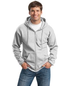 Port & Company® Tall Essential Fleece Full-Zip Hooded Sweatshirt
