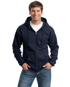 Port & Company® Tall Essential Fleece Full-Zip Hooded Sweatshirt