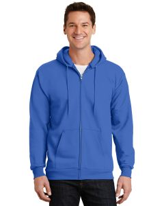 Port & Company® Essential Fleece Full-Zip Hooded Sweatshirt