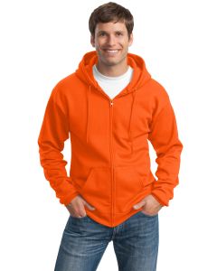 Port & Company® Tall Essential Fleece Full-Zip Hooded Sweatshirt