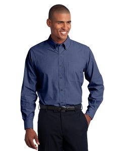 Port Authority® Crosshatch Easy Care Shirt