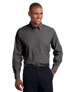 Port Authority® Crosshatch Easy Care Shirt
