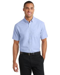 Port Authority® Short Sleeve SuperPro ™  Oxford Shirt