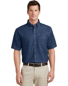 Port & Company® Short Sleeve Value Denim Shirt