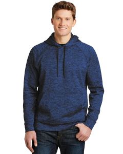 Sport-Tek® PosiCharge ®  Electric Heather Fleece Hooded Pullover