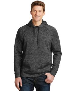 Sport-Tek® PosiCharge ®  Electric Heather Fleece Hooded Pullover