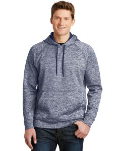 Sport-Tek® PosiCharge ®  Electric Heather Fleece Hooded Pullover