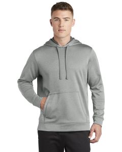 Sport-Tek® PosiCharge  ®  Sport-Wick  ®  Heather Fleece Hooded Pullover