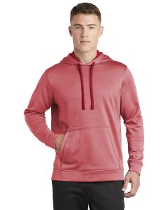 Sport-Tek® PosiCharge  ®  Sport-Wick  ®  Heather Fleece Hooded Pullover
