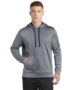 Sport-Tek® PosiCharge  ®  Sport-Wick  ®  Heather Fleece Hooded Pullover