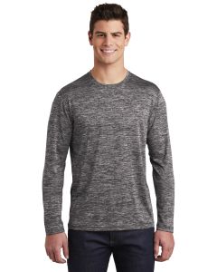 Sport-Tek® PosiCharge  ®  Long Sleeve Electric Heather Tee