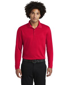 Sport-Tek® PosiCharge  ®  RacerMesh  ®  Long Sleeve Polo
