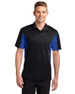 Sport-Tek® Side Blocked Micropique Sport-Wick ®  Polo