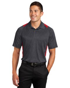 Sport-Tek® Heather Colorblock Contender ™  Polo