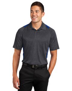 Sport-Tek® Heather Colorblock Contender ™  Polo