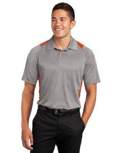 Sport-Tek® Heather Colorblock Contender ™  Polo