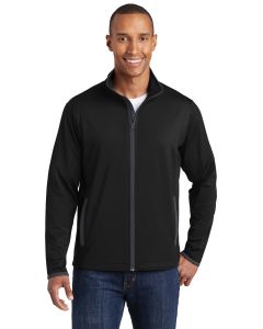 Sport-Tek® Sport-Wick ®  Stretch Contrast Full-Zip Jacket