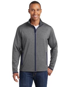 Sport-Tek® Sport-Wick ®  Stretch Contrast Full-Zip Jacket