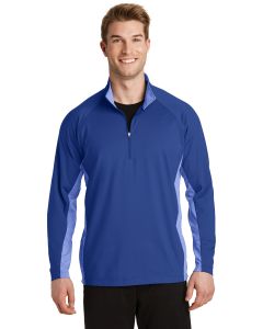 Sport-Tek® Sport-Wick ®  Stretch Contrast 1/2-Zip Pullover