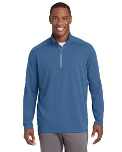 Sport-Tek® Sport-Wick ®  Textured 1/4-Zip Pullover