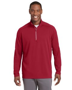 Sport-Tek® Sport-Wick ®  Textured 1/4-Zip Pullover