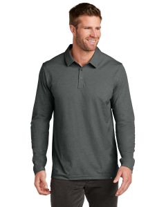 TravisMathew® Oceanside Heather Long Sleeve Polo