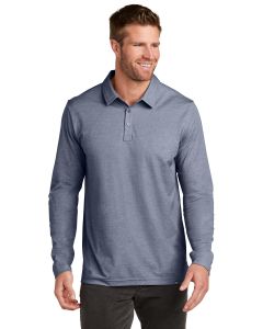 TravisMathew® Oceanside Heather Long Sleeve Polo