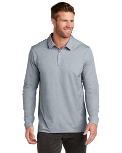 TravisMathew® Oceanside Heather Long Sleeve Polo