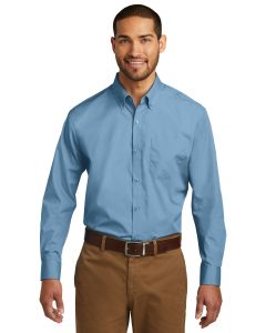 Port Authority® Long Sleeve Carefree Poplin Shirt