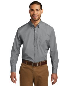Port Authority® Long Sleeve Carefree Poplin Shirt
