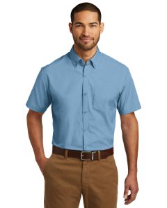 Port Authority® Short Sleeve Carefree Poplin Shirt